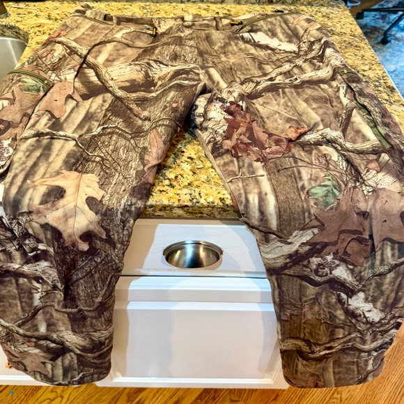Mossy Oak Break-Up Infinity Insulated Pants Mens Large 36-38 Camo Cargo Hunting - Picture 6 of 12